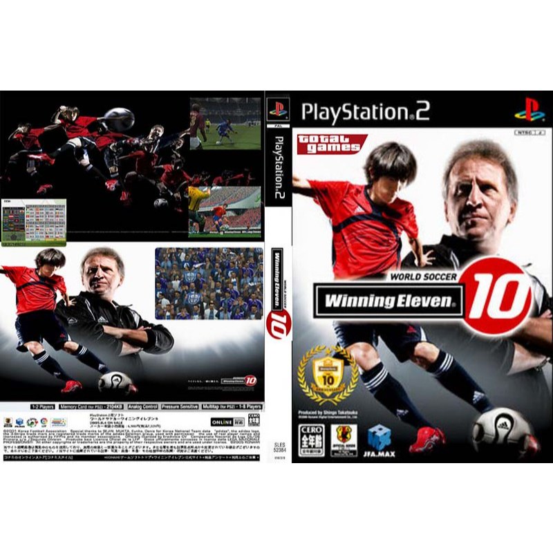 KASET GAME PLAYSTATION 2 - WINNING ELEVEN 10