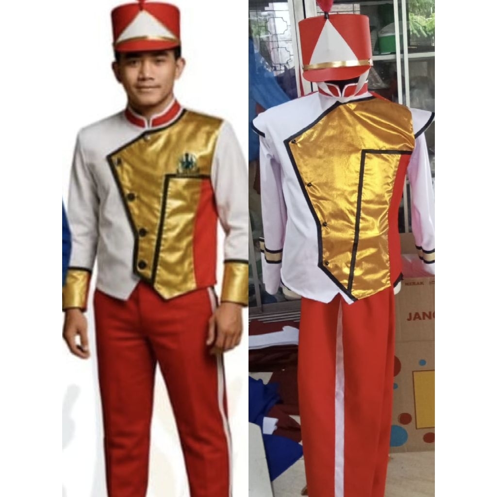 Paket Seragam 50pcs+free 2 Mayoret,SMA Lengkap sepatu