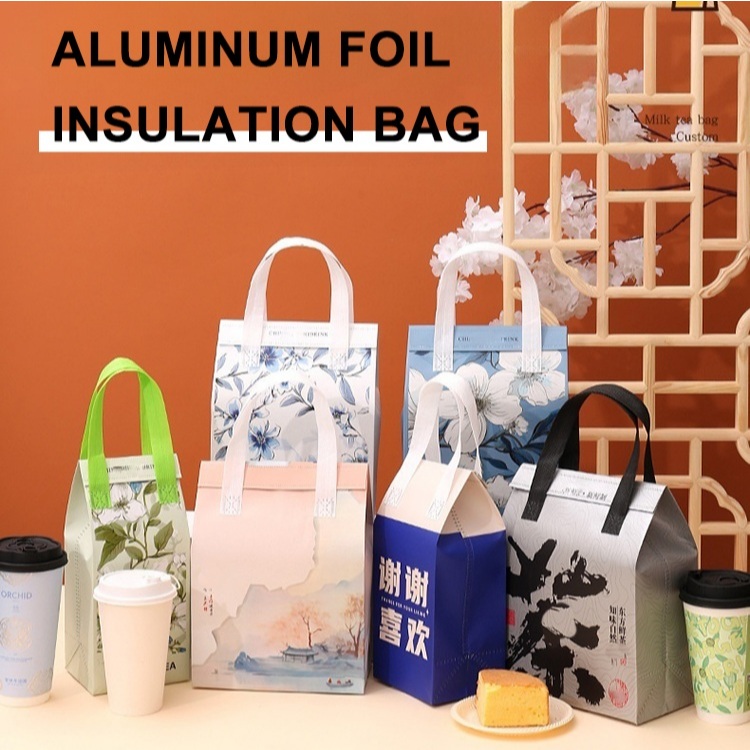 INSULATION THERMAL BAG KARAKTER TAS THERMAL TAHAN PANAS DINGIN TAS GOODIE BAG TAS MAKANAN HAMPERS