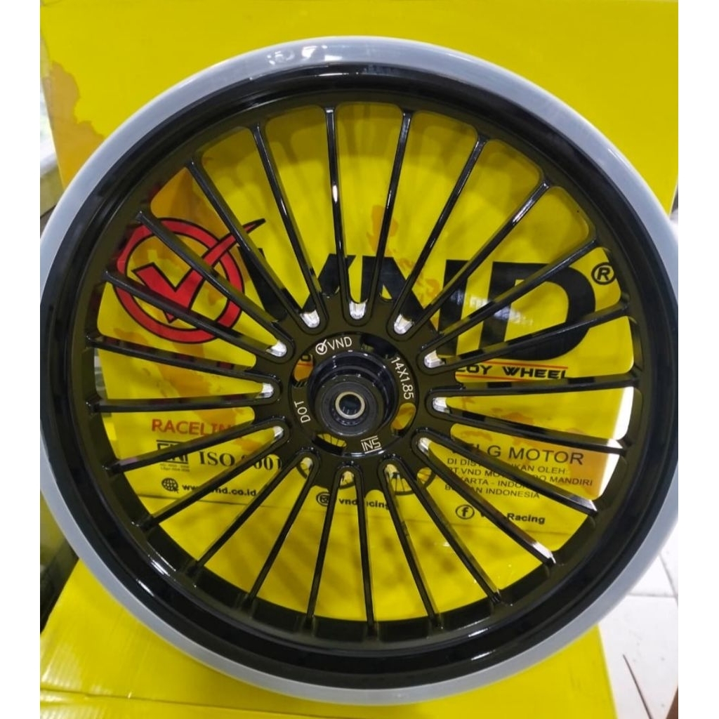 Velg Racing VND RACELINE Mio Sporty / Smile Vario 125 / 150 Beat Scoopy Genio RACELINE 185x14 215x14