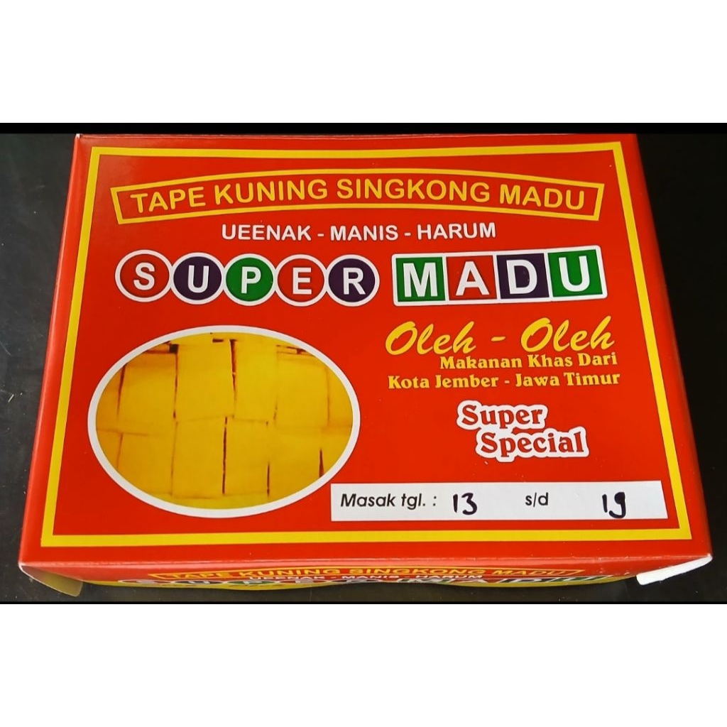 Tape Singkong Jember Super Madu
