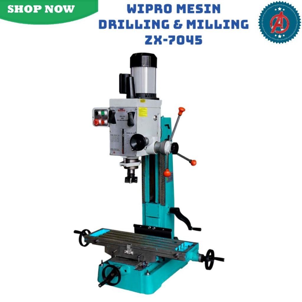 Wipro Mesin Drilling & Milling ZX-7045