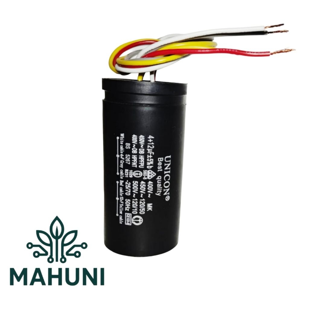 Kapasitor mesin cuci Toshiba - Kapasitor mesin cuci 2 tabung Toshiba - Capasitor mesin cuci dua tabu