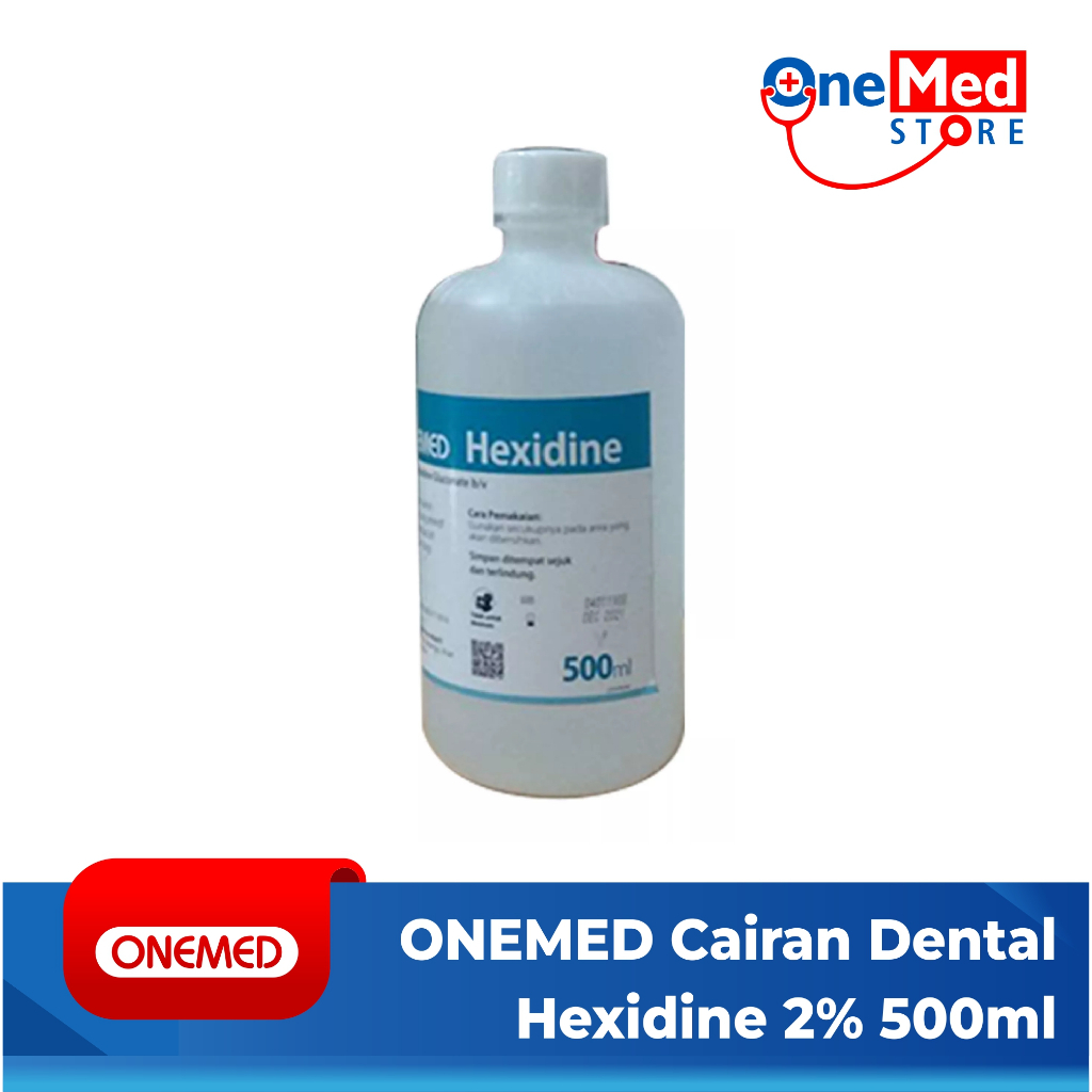 Cairan Dental Hexidine 2% 500ml Onemed Dental