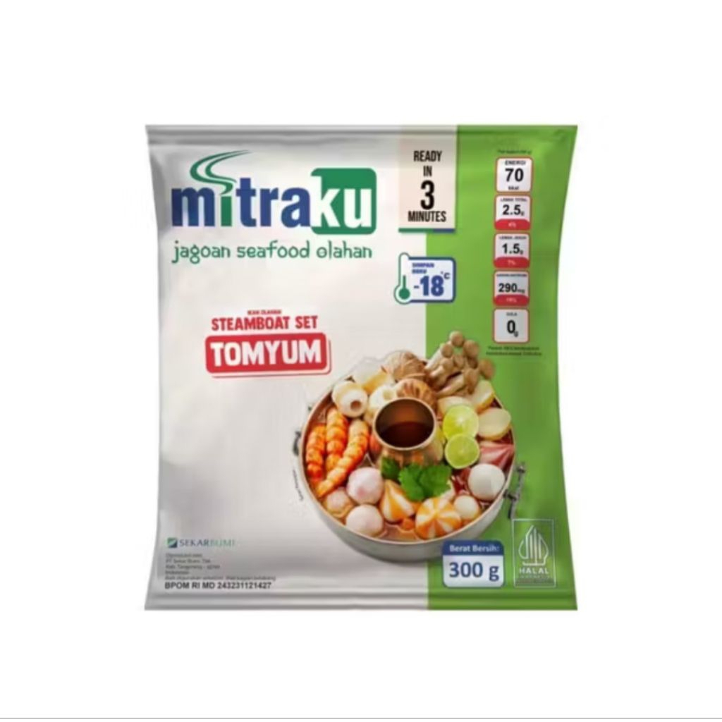 Mitraku Steamboat tomyum 300gr