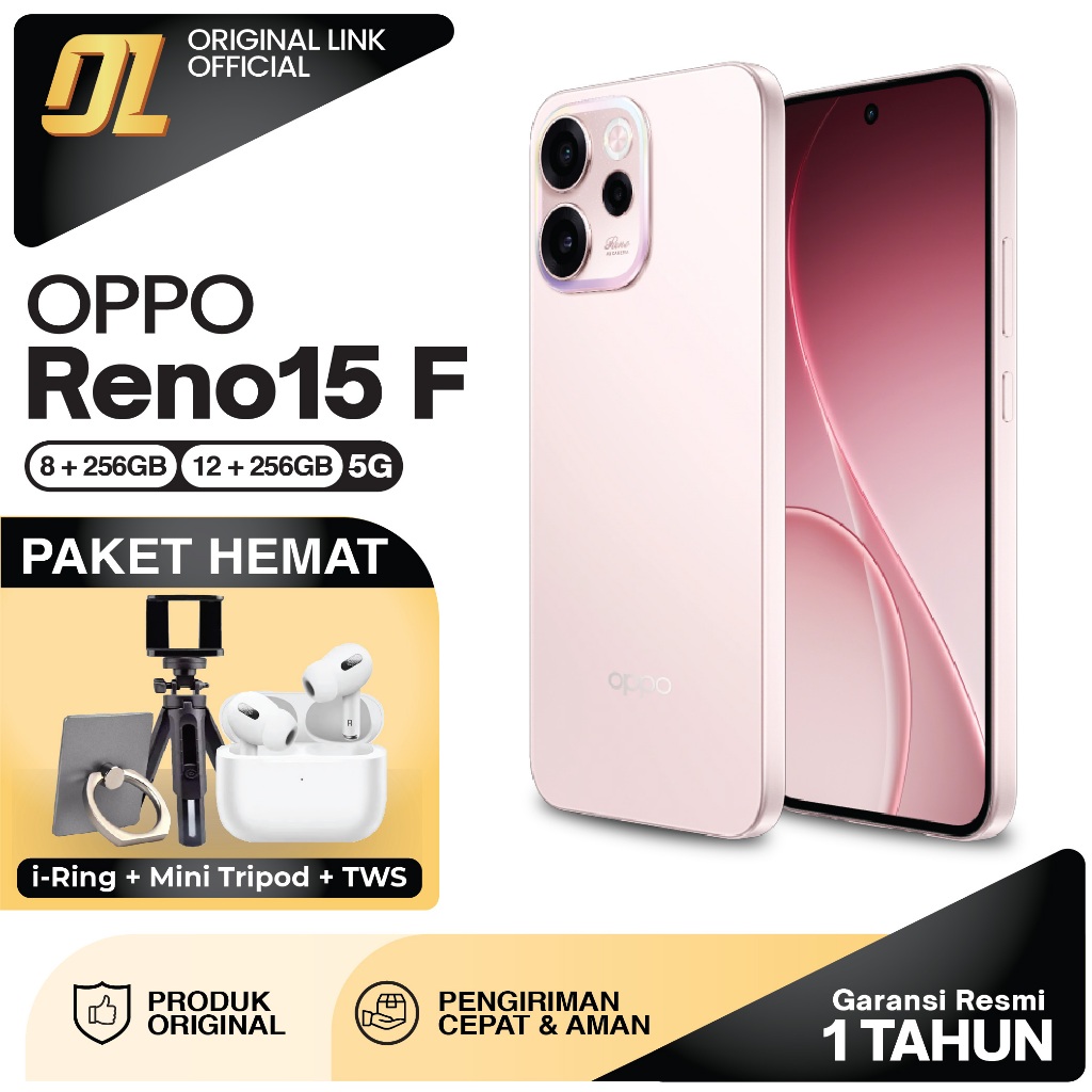 OPPO Reno 15F 5G 8/256 12/256 GB RAM 8GB 12GB ROM 256GB Reno15 F Original Smartphone