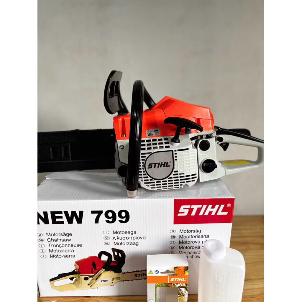 TERMURAH  CHAINSAW / SENSO 799 STIHL NEW ORIGINAL MESIN GERGAJI KAYU BAR 22 INCH STIHL