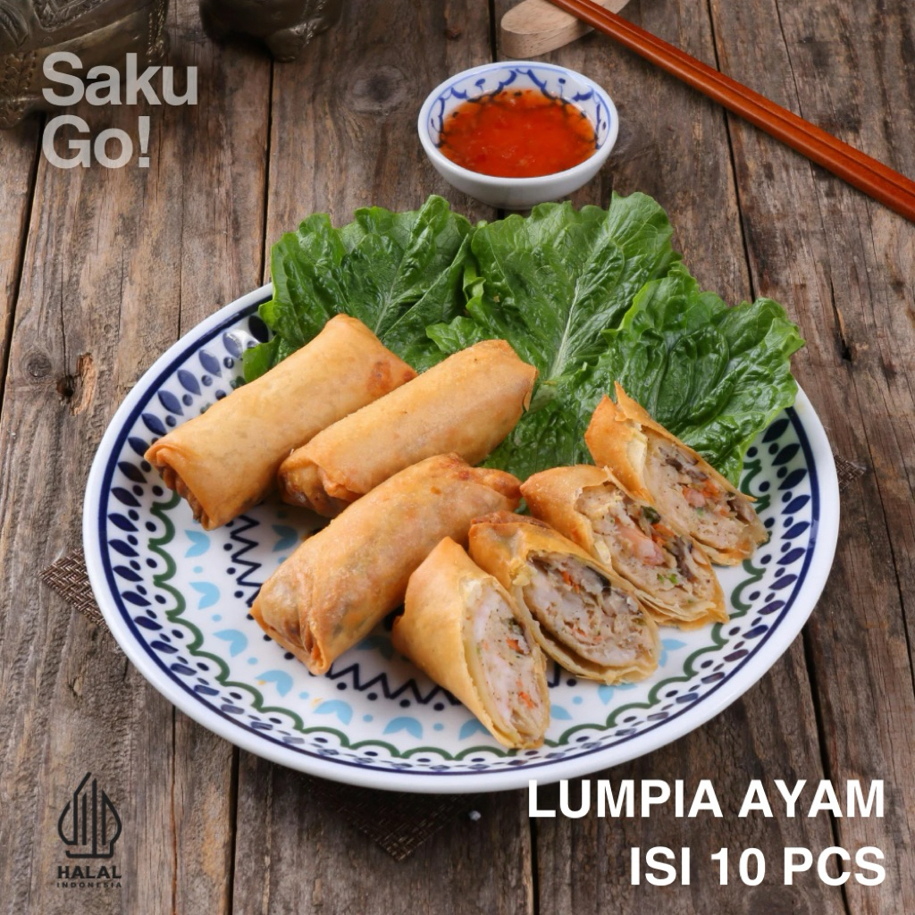 Lumpia Ayam Isi 10 Lumpia Ayam Goreng Halal