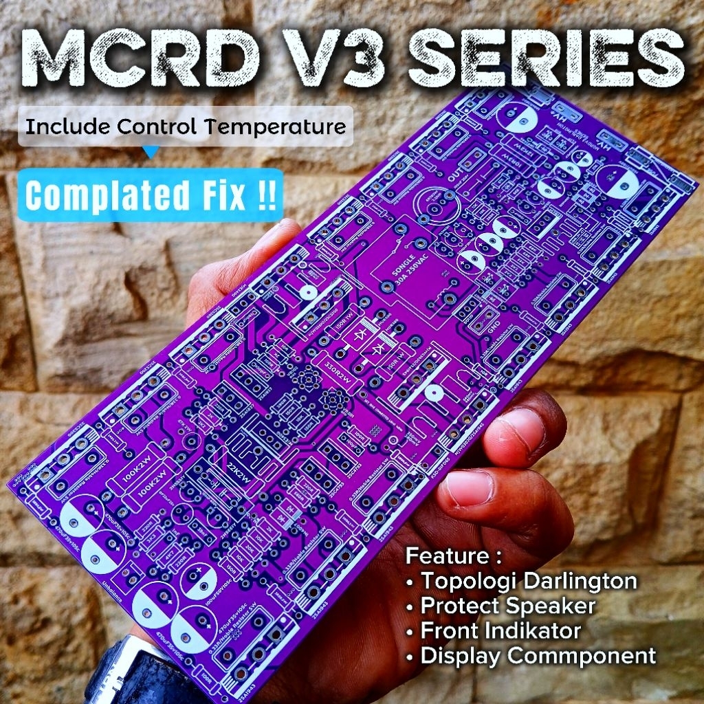Apapuuuun Pcb Mcrd V3 Series Mcrdv3 Series Double Layer Sensor Suhu Fr4 Pcb Mcrd Kualitas Tinggi