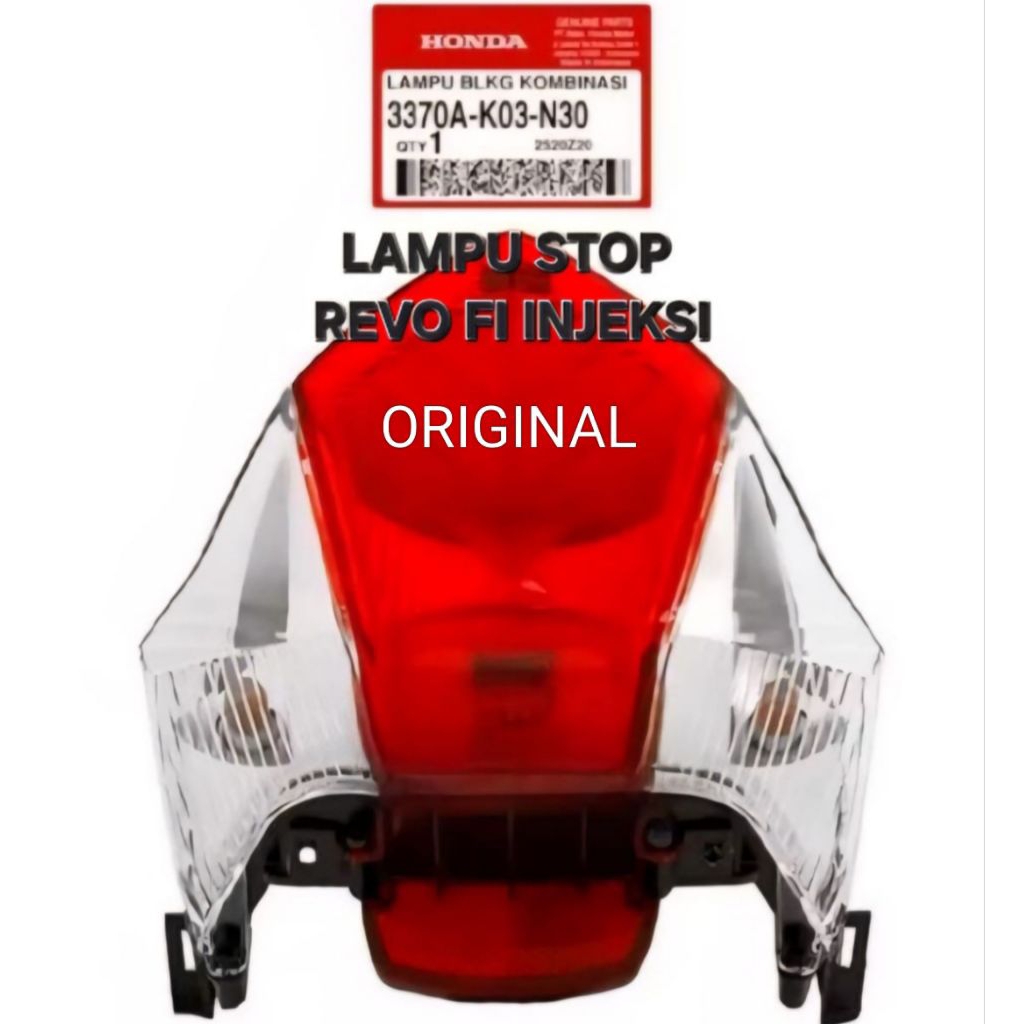 LAMPU STOP LAMP BELAKANG REVO FI INJEKSI ORIGINAL 3370A K03 N30