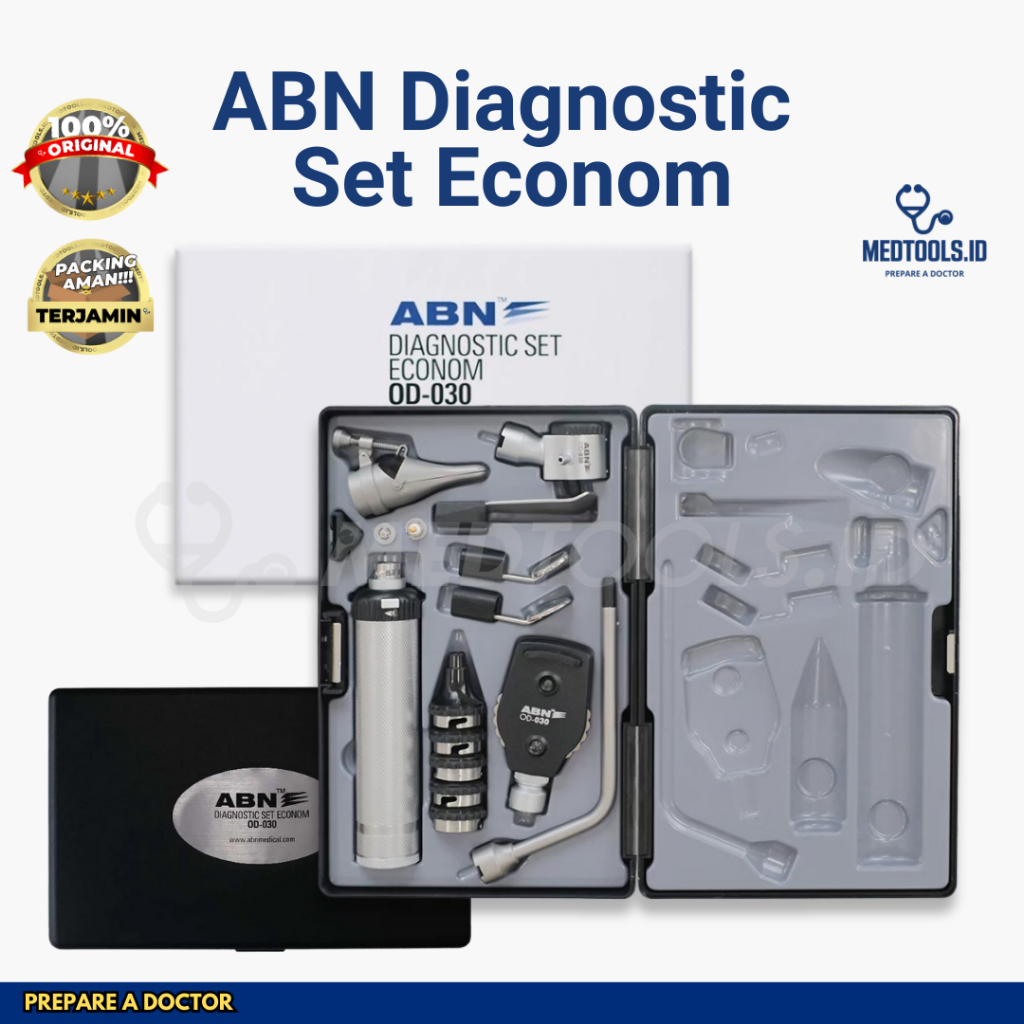 ABN Diagnostic Set Econom [ Perlengkapan Alat Diagnostik / Set Tht dan Mata ] – Medtools