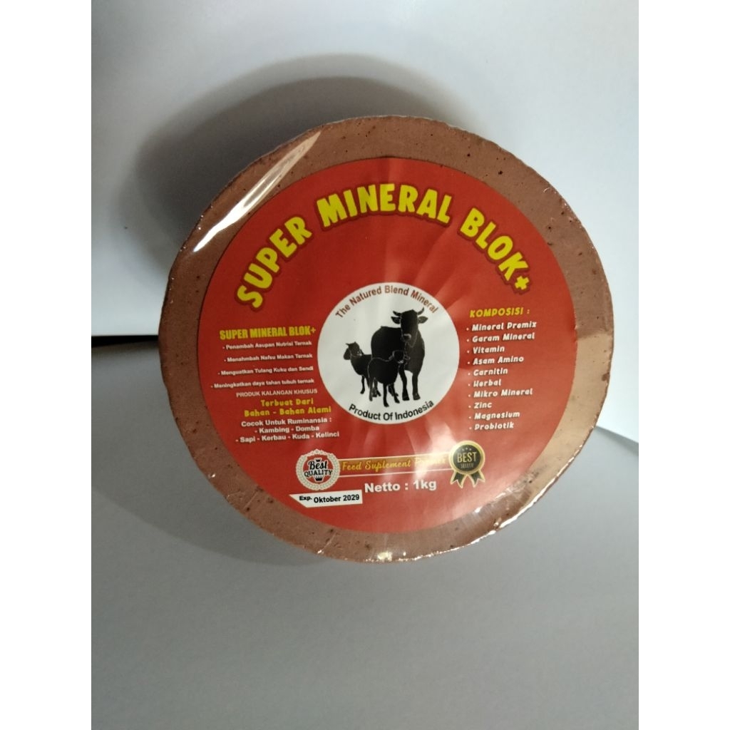 MINERAL BLOK 1KG/PERMEN SAPI dan KAMBING