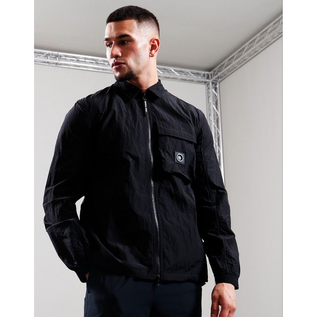 DEVANO OVERSHIRT MARSHALL ARTIST BLACK ORIGINAL