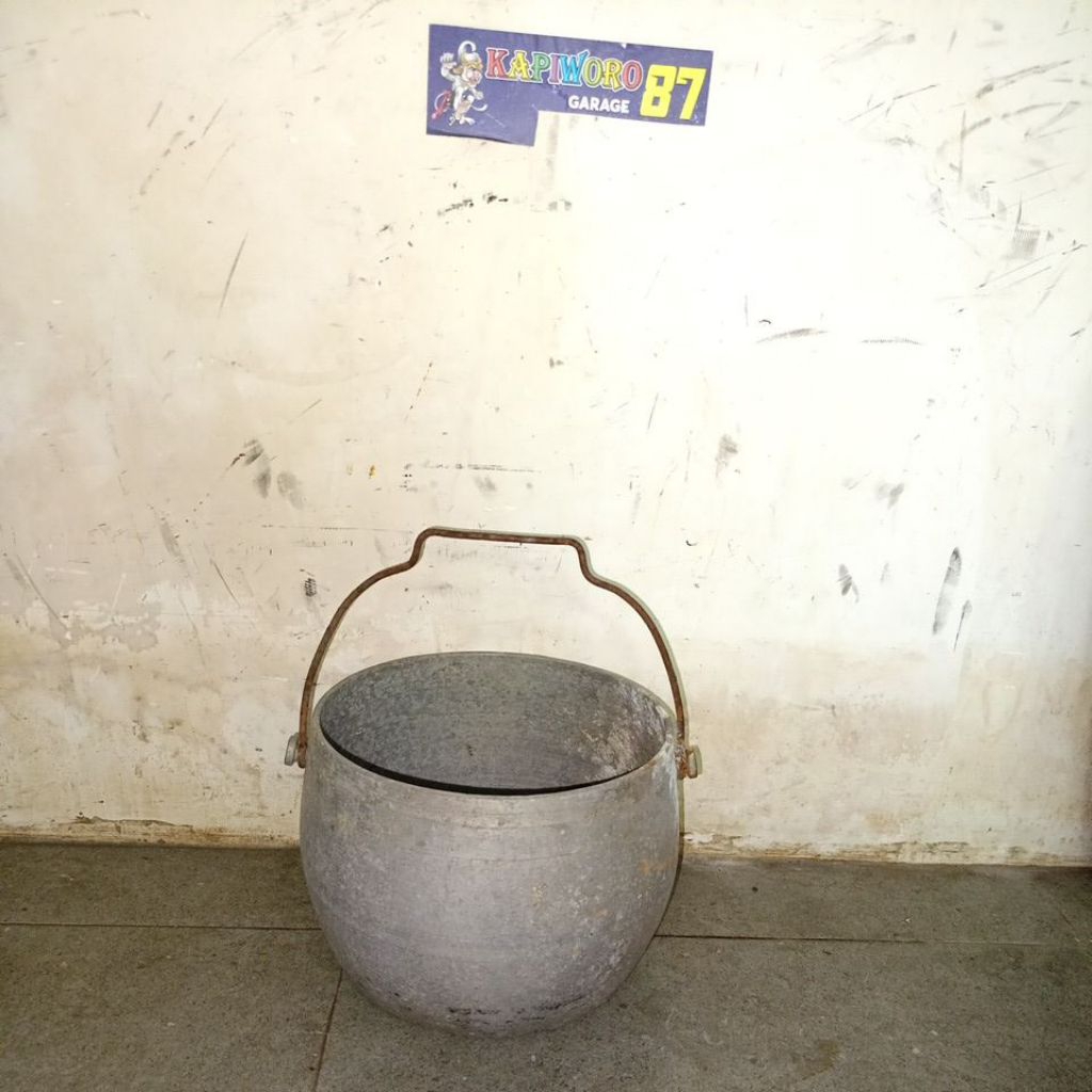 panci kastrol liwet bahan vintage