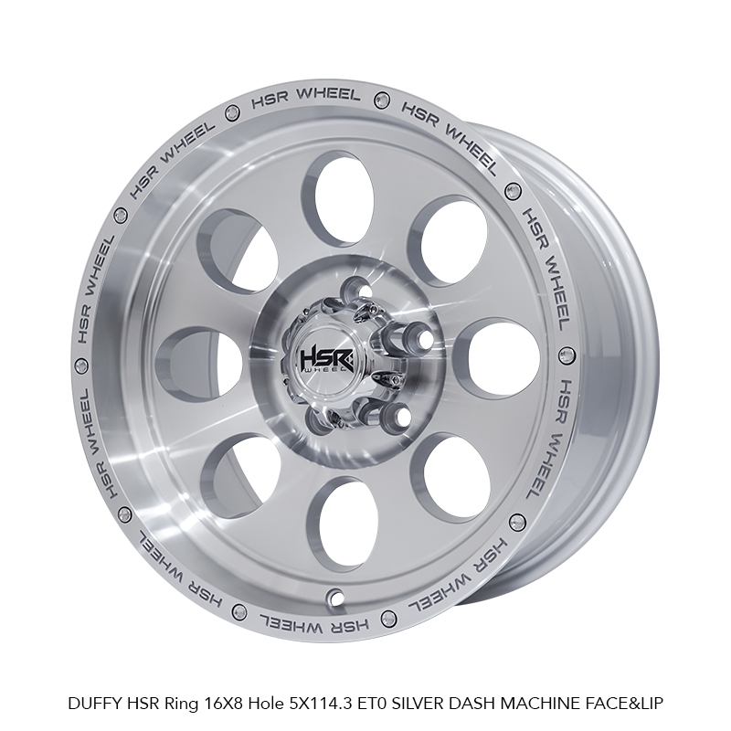 Velg Mobil HSR Duffy R16 Lebar 8 PCD 5x114,3 Mobil Rush Terios