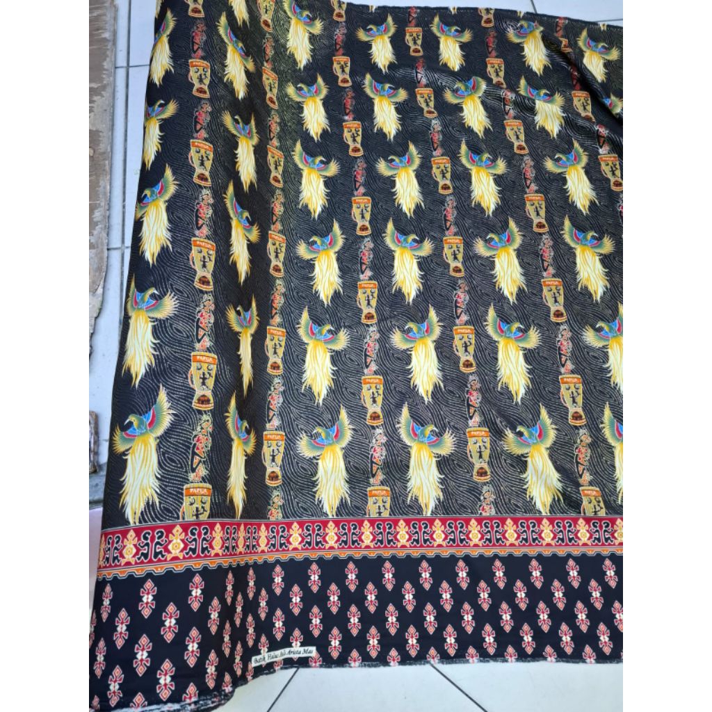 NEW DESAIGN BATIK MOTIF PAPUA ECERAN, KAIN BATIK KATUN HALUS LEMBUT MOTIF PAPUA EXCLUSIVE, BAHAN BAT