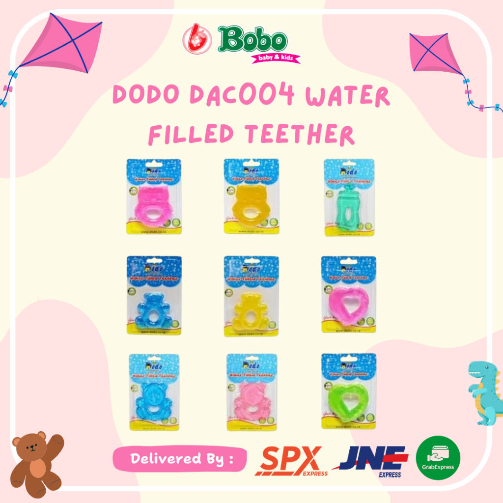 Dodo DAC004 Water Filled Teether - Gigitan Air Bayi