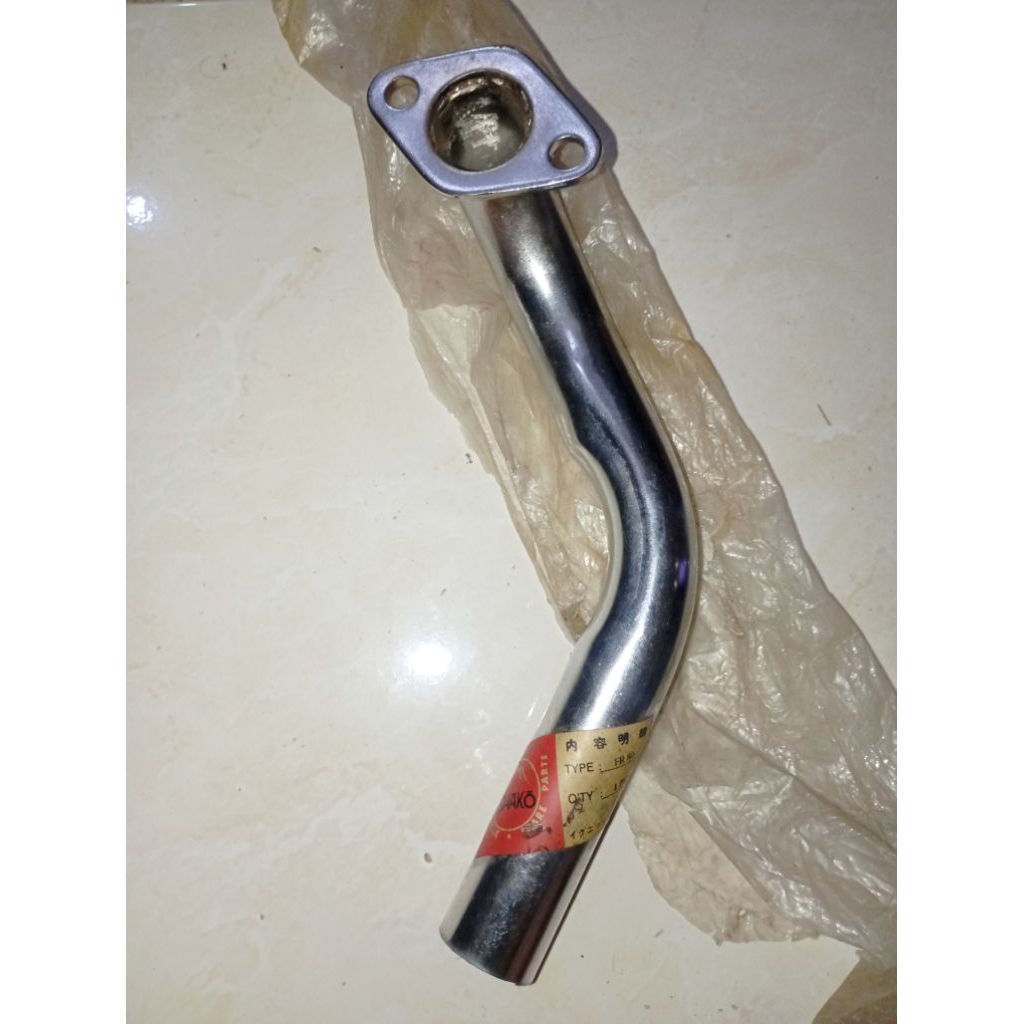 leher knalpot suzuki fr fr80 FR80 baru stok lama