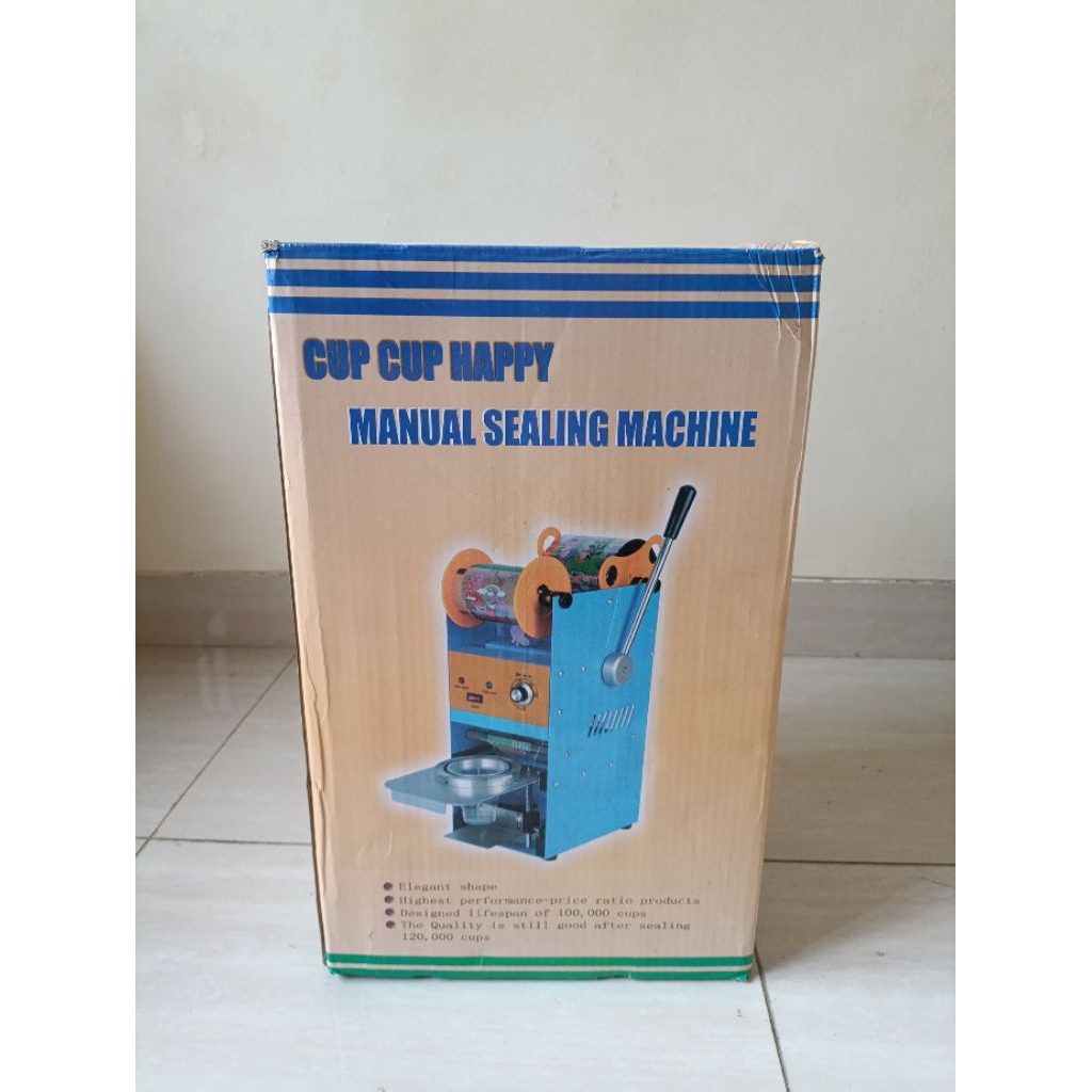 Mesin Cup Sealer All Size 8 - 22 oz SUNSAIL SEGALA UKURAN - Alat Press Gelas Plastik Boba Jus Teh Ju