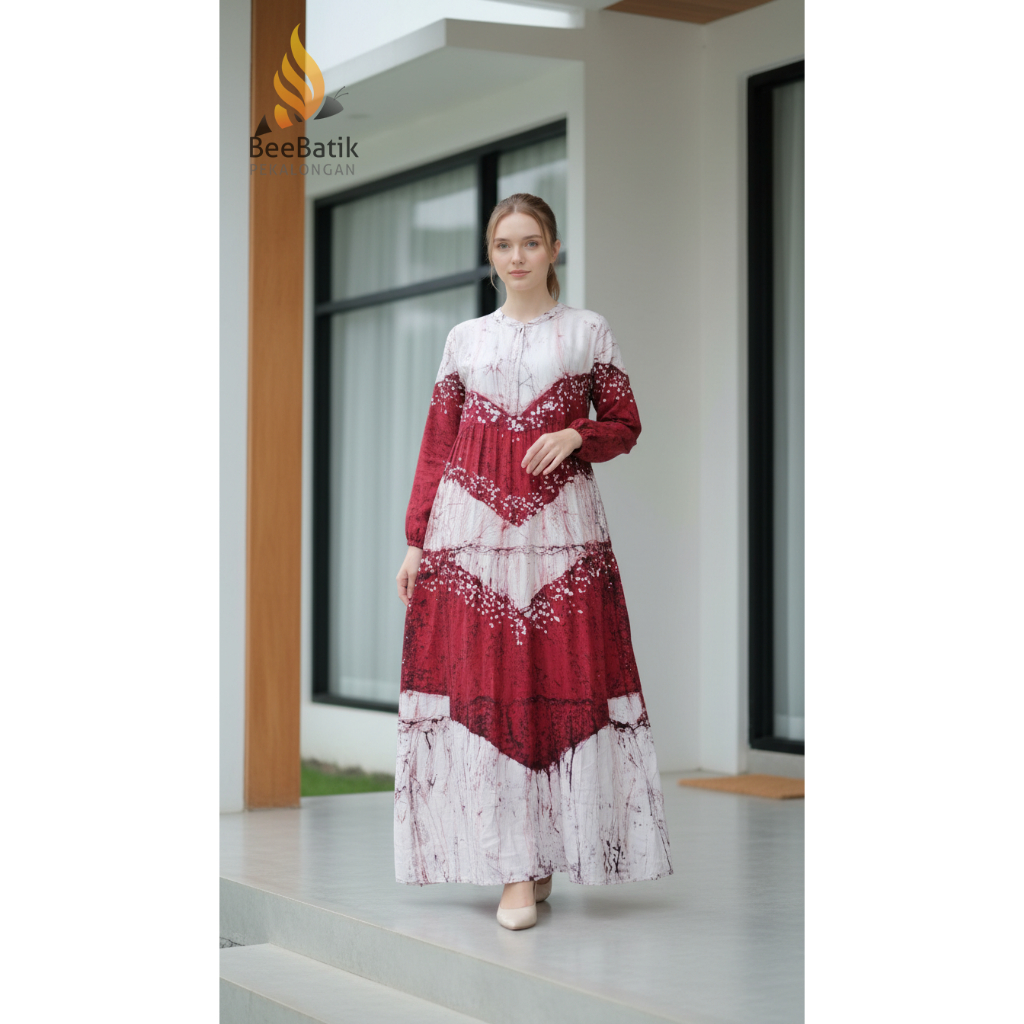 GAMIS REMPEL JUMBO BATIK PEKALONGAN