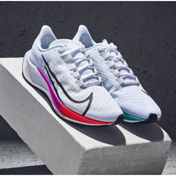 Sepatu Olahraga Pria Wanita Pegasus 37 Olympic High Quality Unisex - Putih