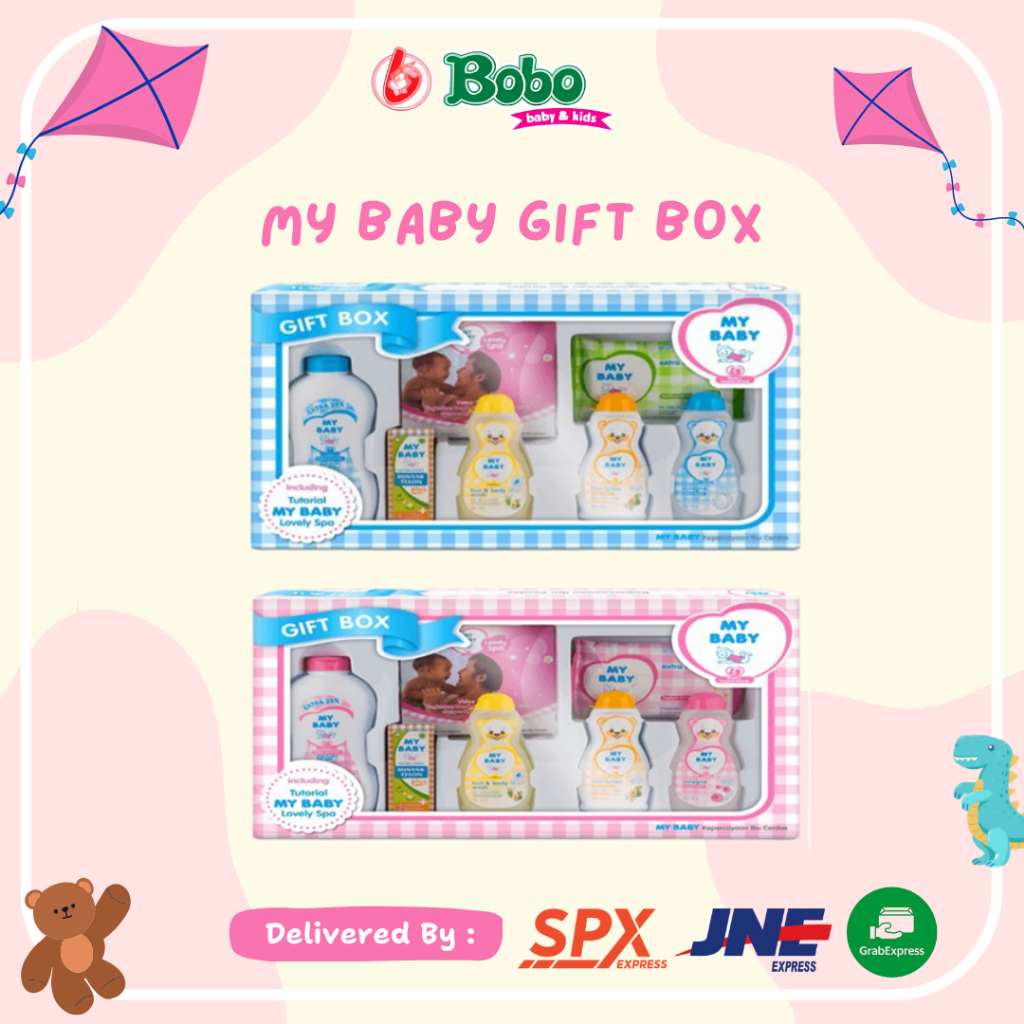 My Baby Gift Box - Set Hadiah Perlengkapan Mandi Bayi