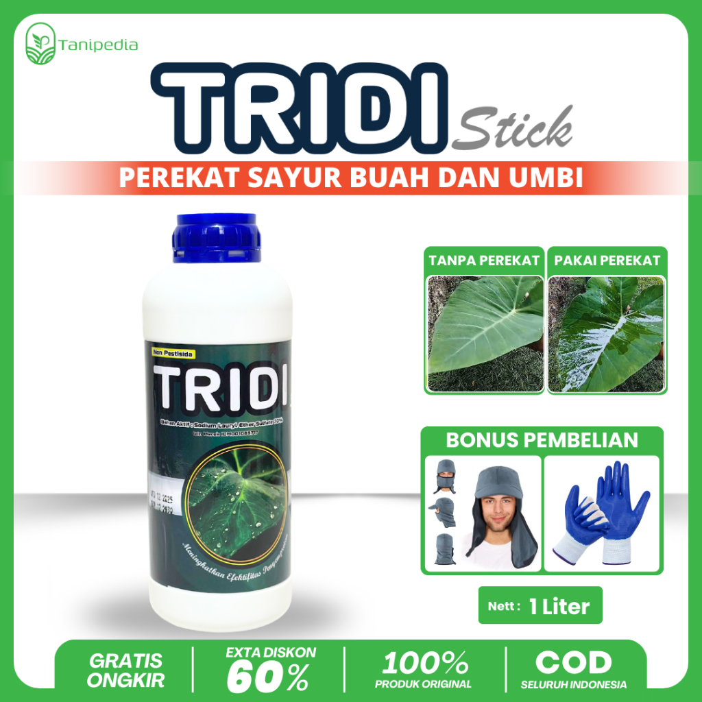 Tridi Stick - Perekat Pupuk Pestisida - 1 Liter