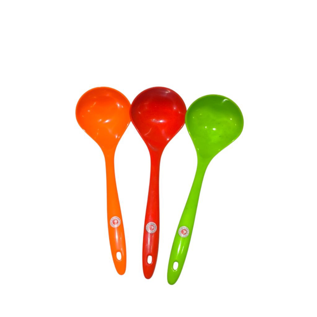 Irus Melamine Plastik / Irus Sendok Kuah Sup / Sendok Kuah Sup / Centong Sayur