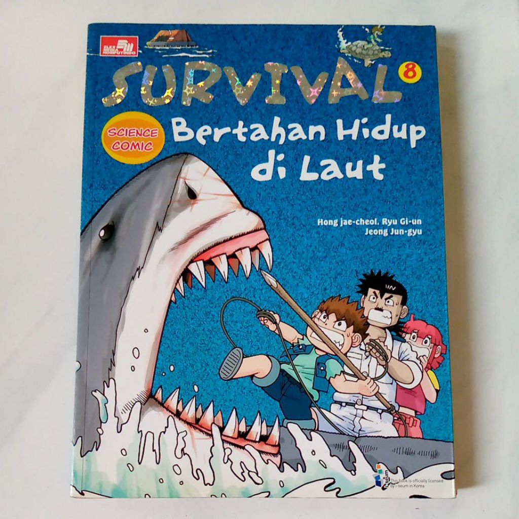 Preloved Buku Science Comic SURVIVAL Bertahan Hidup di Laut