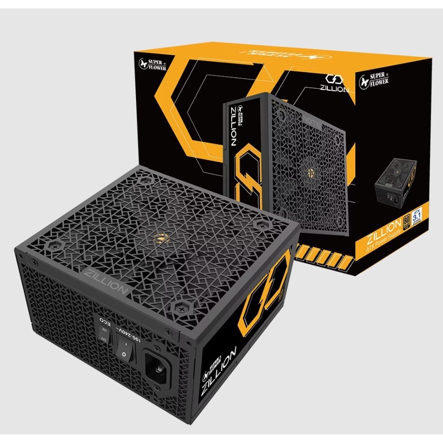 Super Flower Zillion FG Gold 750W ATX3.1 SF-750Z12FG Power Supply 80+ Gold Modular