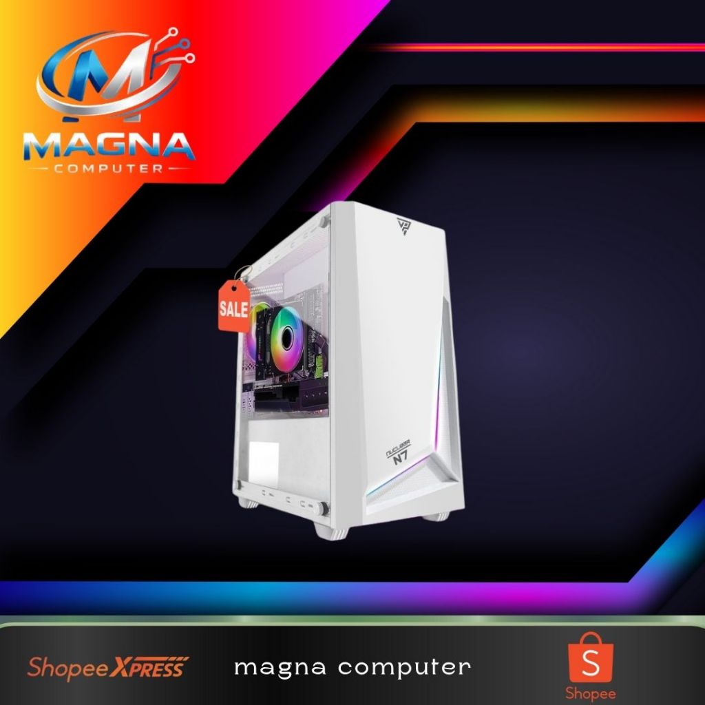PC Gaming Pc Desain Lengkap AMD Ryzen Ram 16gb + SSD + Hardisk+Lcd