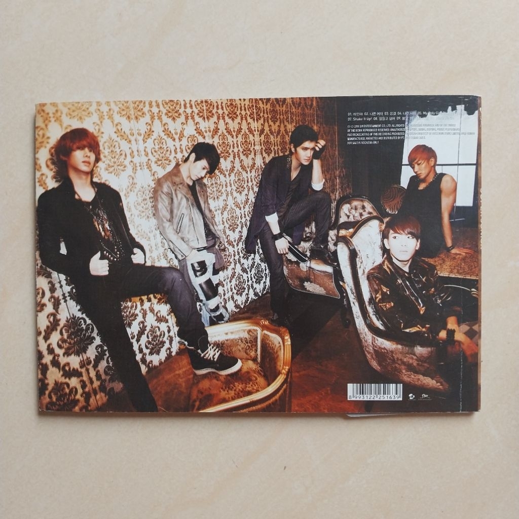 CD SUPER JUNIOR THE FOURTH ALBUM / THE FIFTH ALBUM ( MR SIMPLE ) REPACKAGE