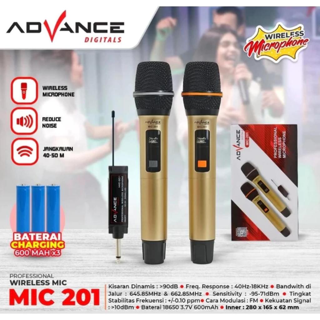 MIC WIRELESS ADVANCE MIC-201