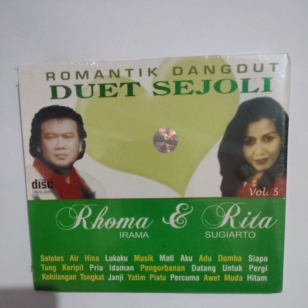 CD DUET SEJOLI RHOMA IRAMA & RITA SUGIARTO