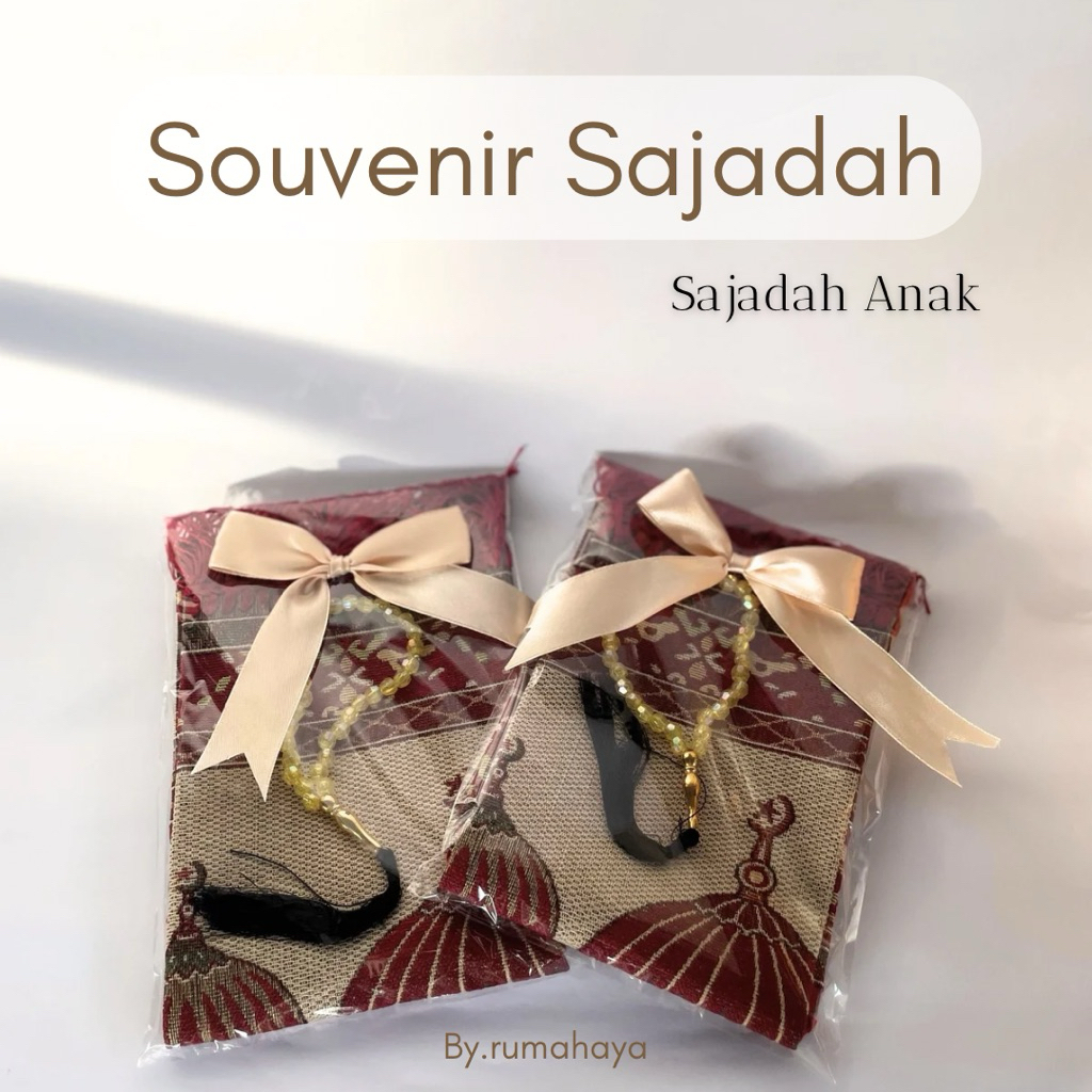Souvenir Sajadah | Gift Sajadah | Hampers Sajadah
