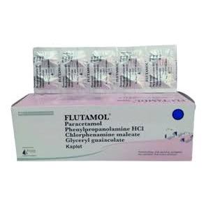 Flutamol Obat Flu strip isi 10 tablet Obat Flu Demam Sakit Kepala