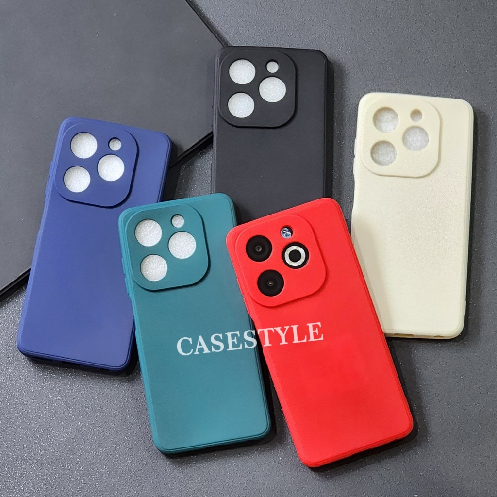 Case Infinix Smart 8 Infinix Smart 8 Pro Infinix Smart 8 Plus Infinix Zero Ultra Softcase Candy Maca