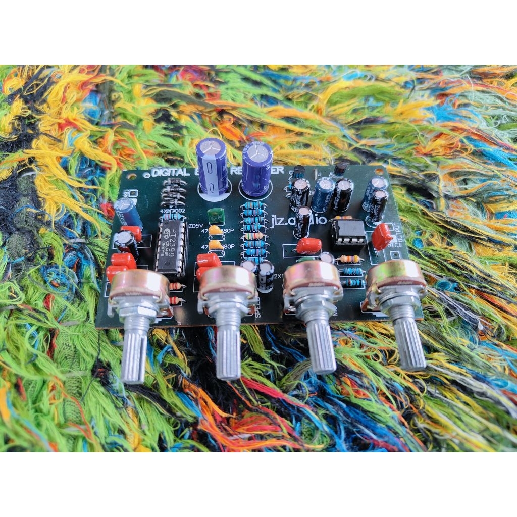 Kit digital echo mic 1 dan mic 2