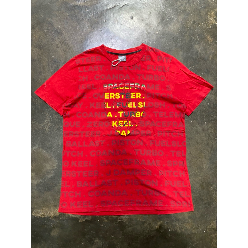 tshirt / kaos puma ferrari
