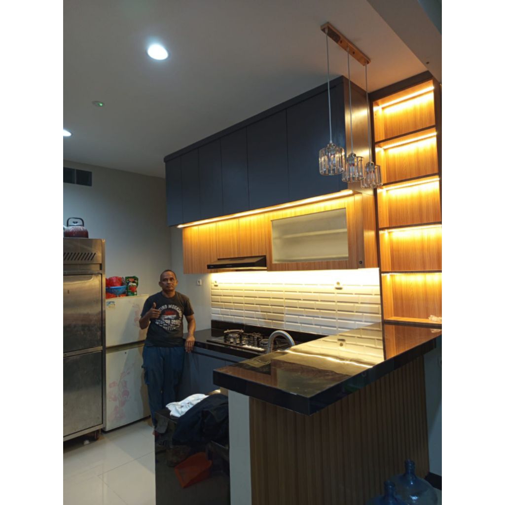 KITCHEN SET CUSTOM | FURNITURE HPL  | FURNITURE CUSTOM | KITCHEN SET MURAH | KITCHEN SET CUSTOM | KI