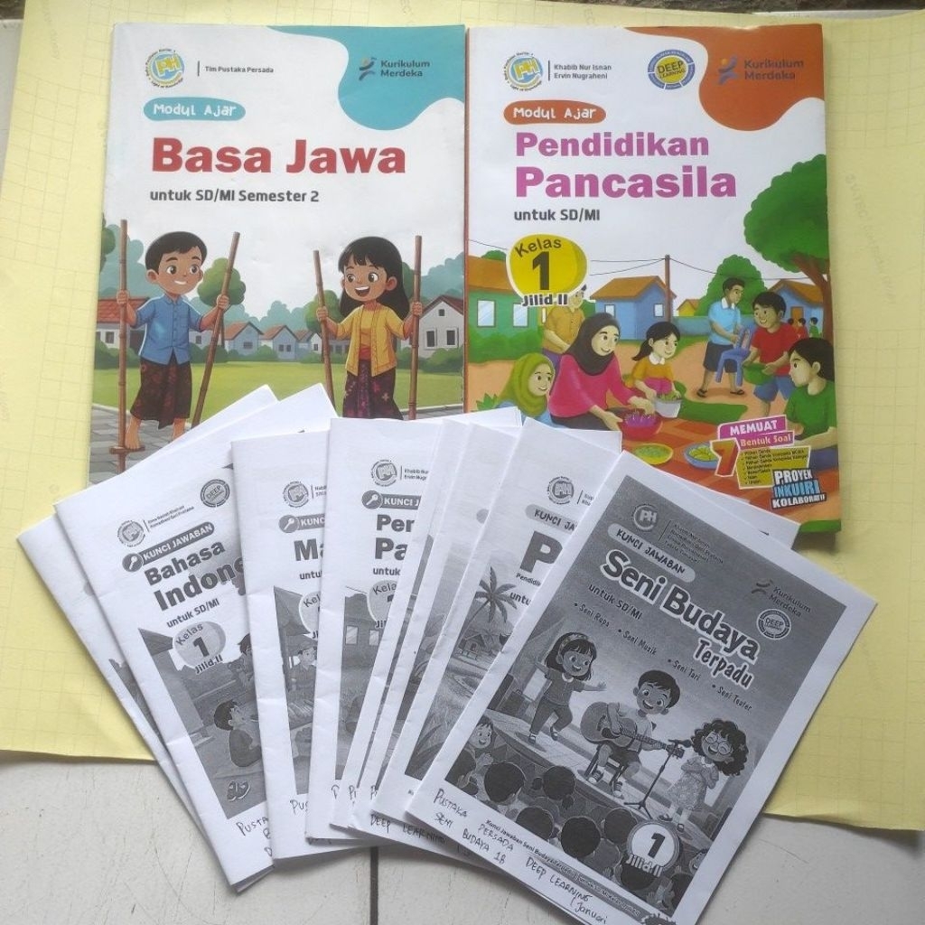 LKS KELAS 1 + KUNCI (SEBAGIAN) PH PUSTAKA PERSADA
