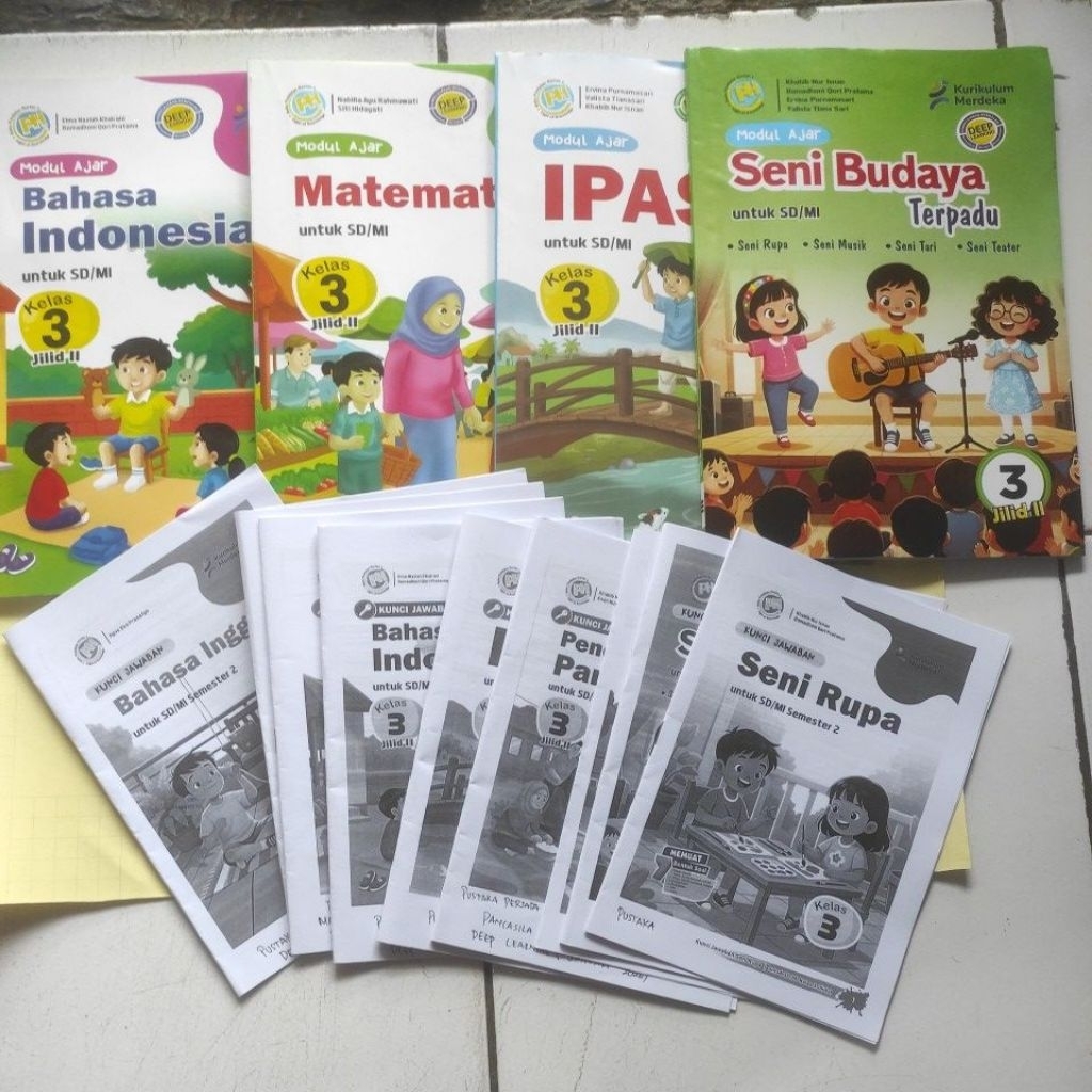LKS KELAS 3 + KUNCI (SEBAGIAN) PH PUSTAKA PERSADA