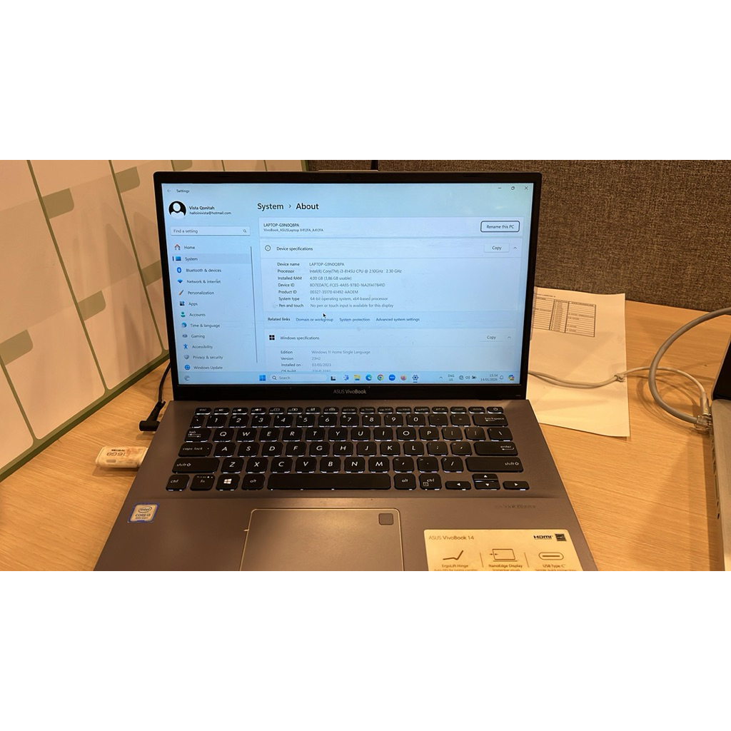 ASUS VIVOBOOK X412FA