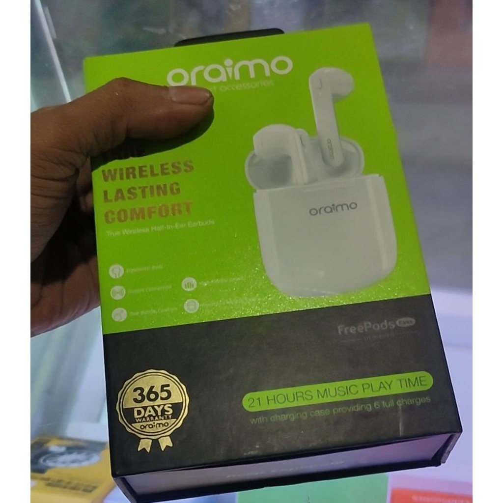 headset bluetooth tws oraimo freepods