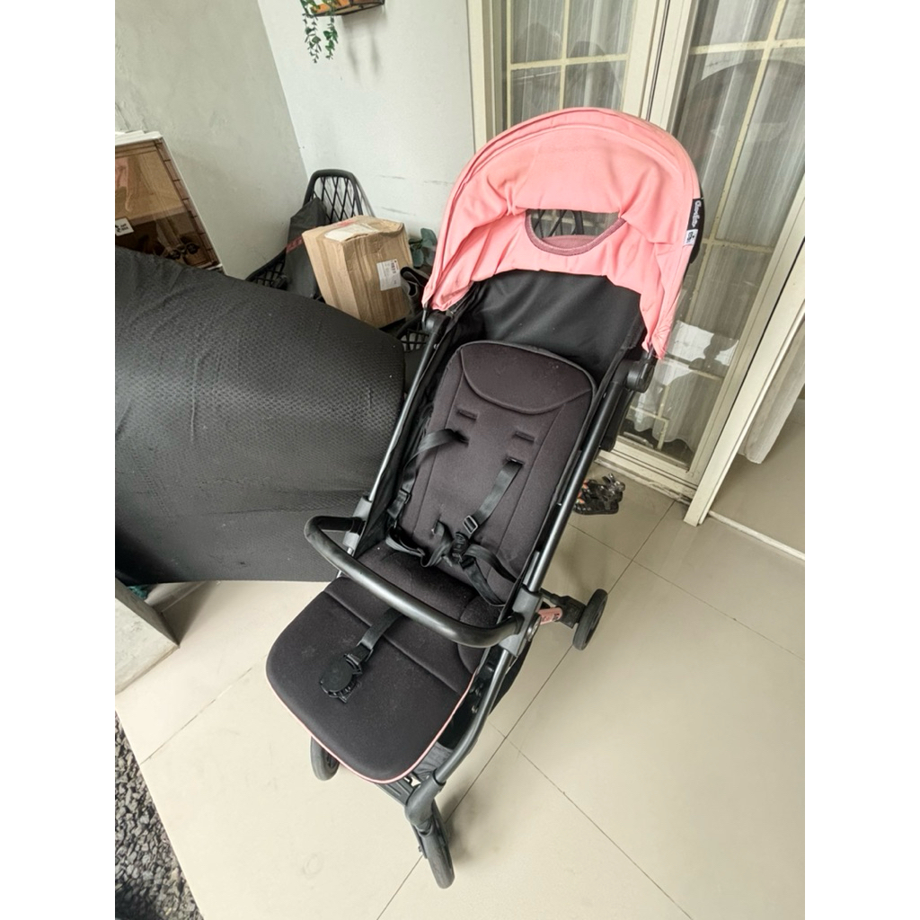 stroller chocolate Iconic pink