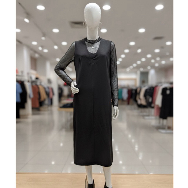 atasan zara rajut mix brukat