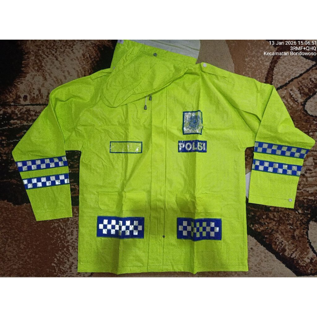 Jas Hujan Jatah Lantas Polri