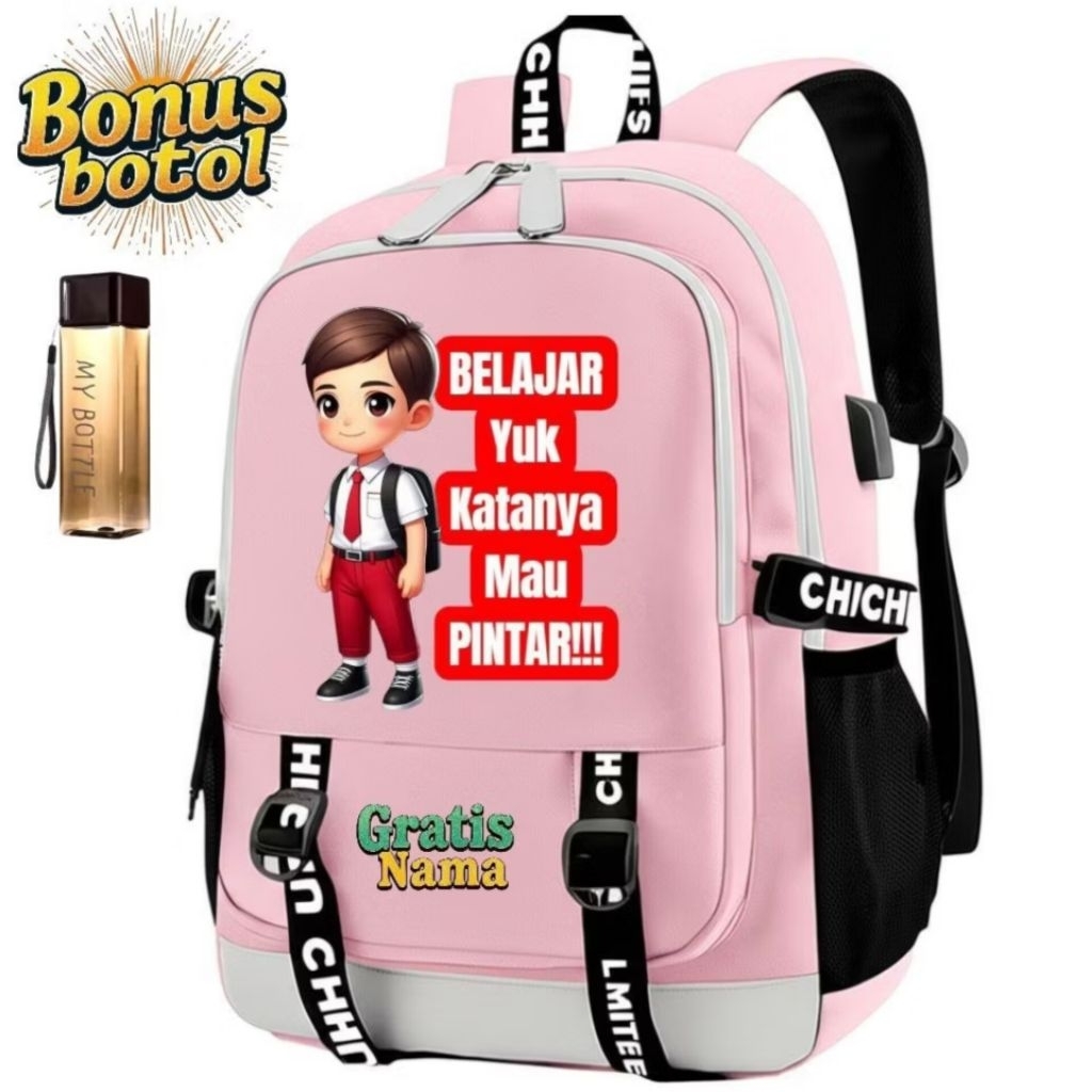 AA.Tas sekolah laki laki dan perempuan.tas SD.Tas keren