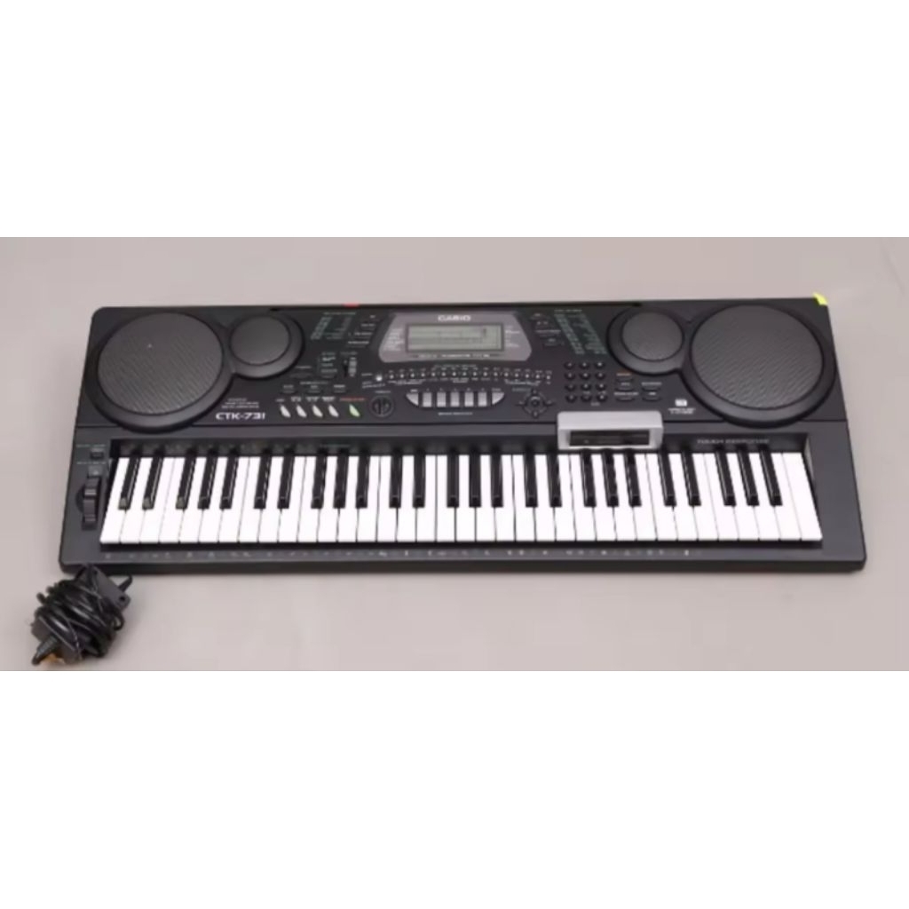 Keyboard Piano Casio CTK-731 Mulus Normal Like New (Second/Seken)