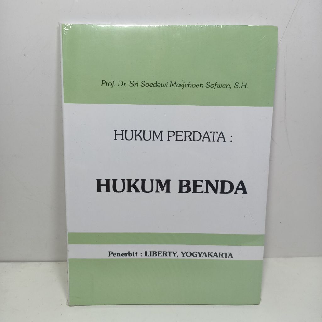 Buku Baru Hukum Perdata Hukum Benda Sri Soedewi